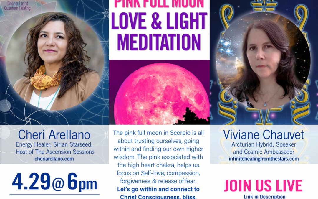 Pink Full Moon Love & Light Meditation